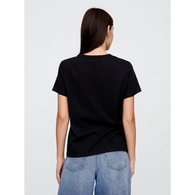 Imagen 2 del producto Polera Mujer Crew Manga Corta Negro