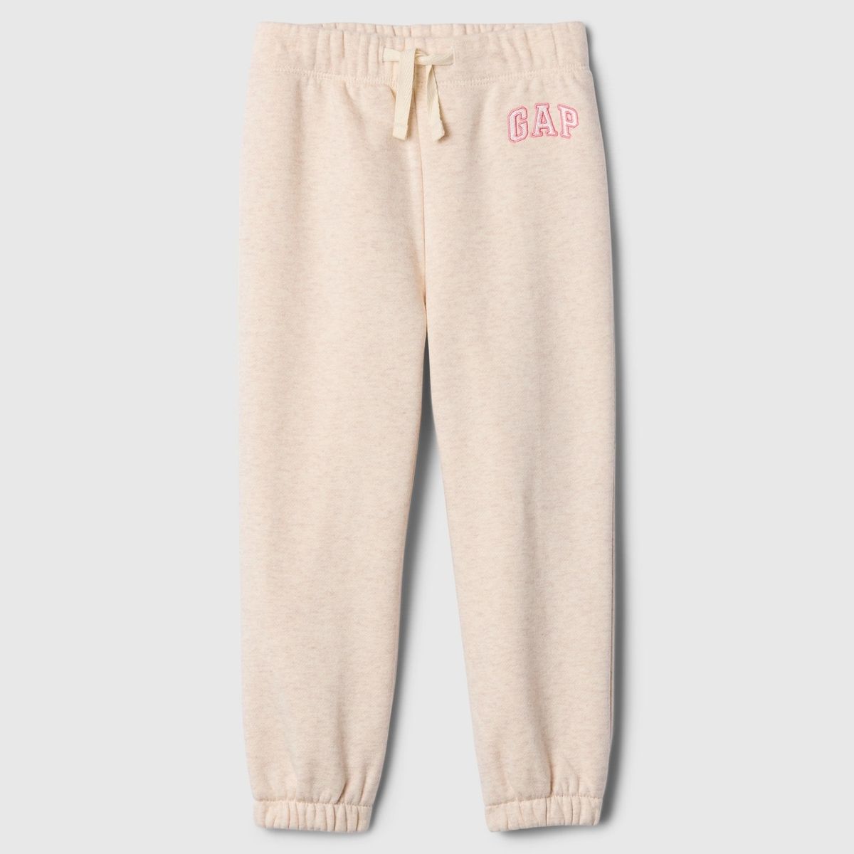 GAP - Pantalón De Buzo Toddler Niña Gap Logo Beige