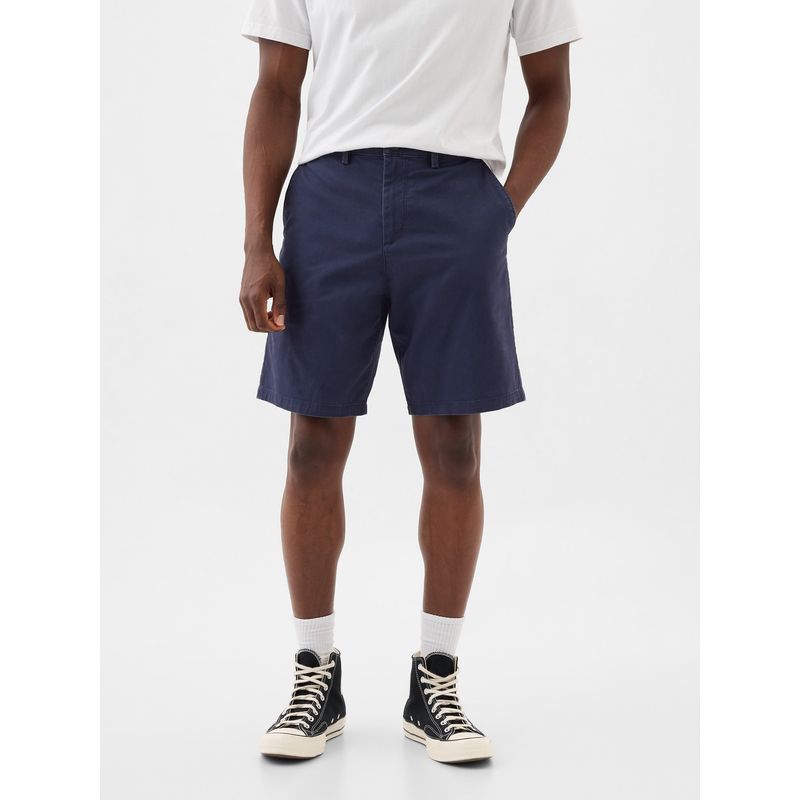 GAP - Short Hombre 9" Essential Khaki Azul Gap