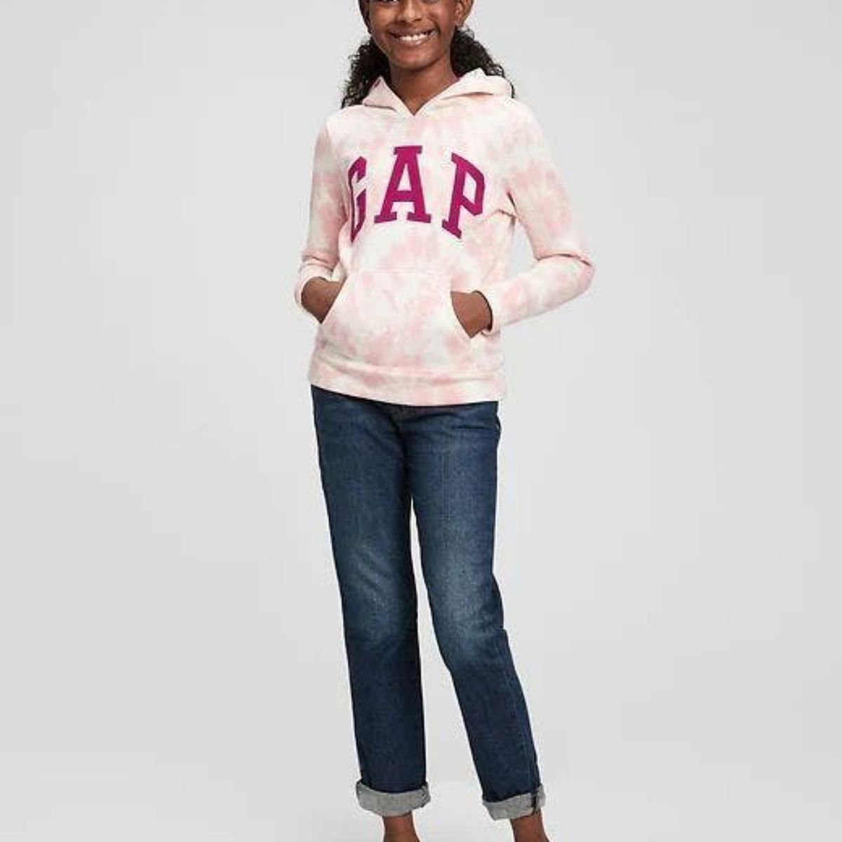 GAP - Jeans Niña Girlfriend Azul Gap