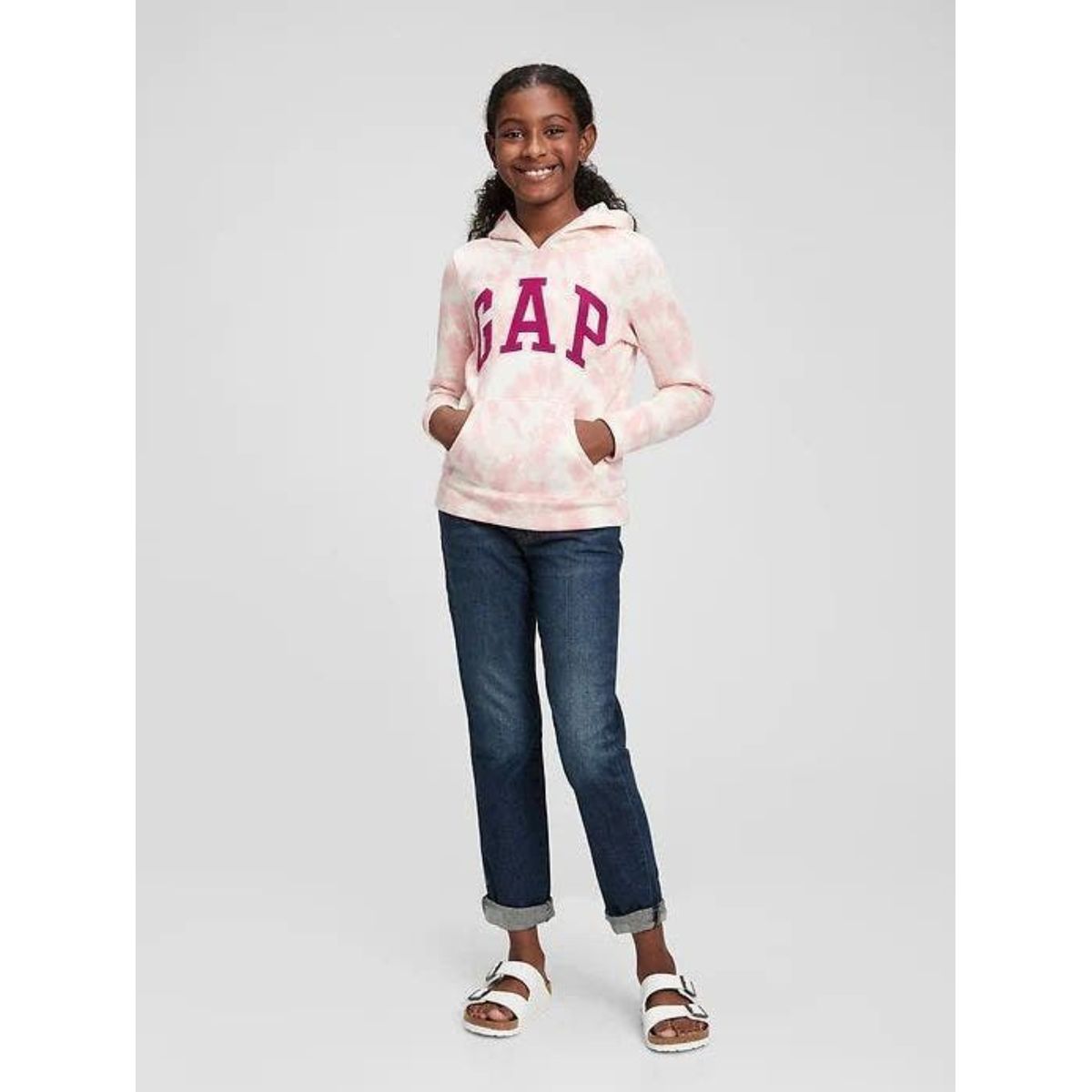 GAP - Jeans Niña Girlfriend Azul Gap