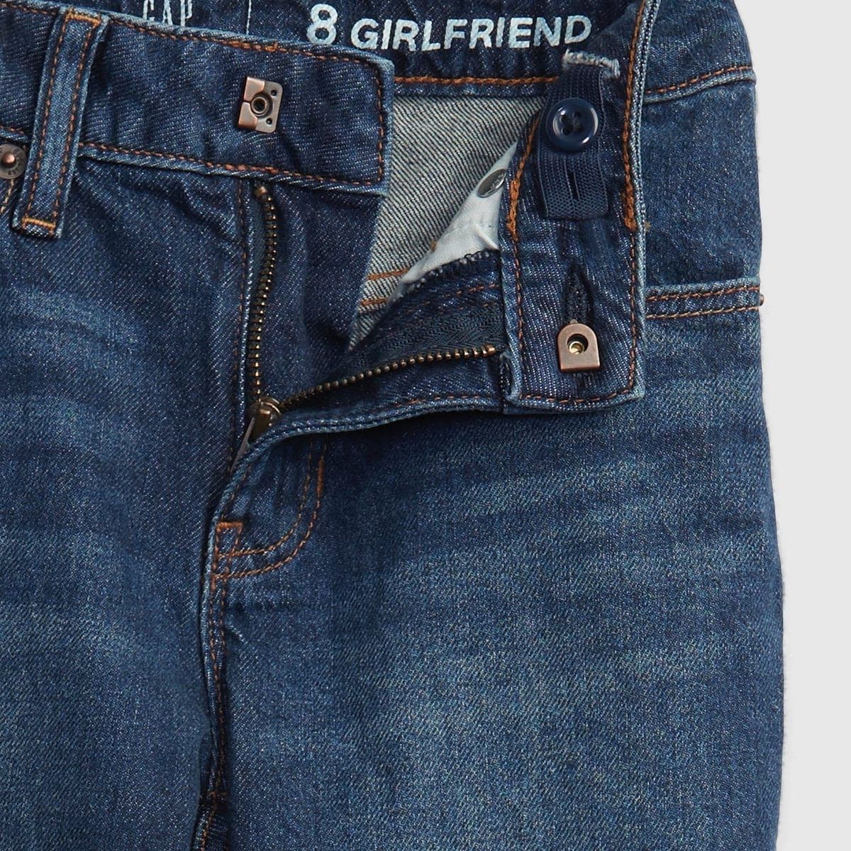 GAP - Jeans Niña Girlfriend Azul Gap