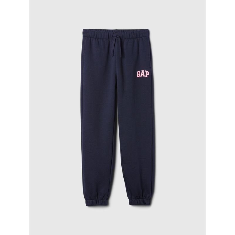 GAP - Pantalón de Buzo Niña Basic Jogger Heritage Azul Gap