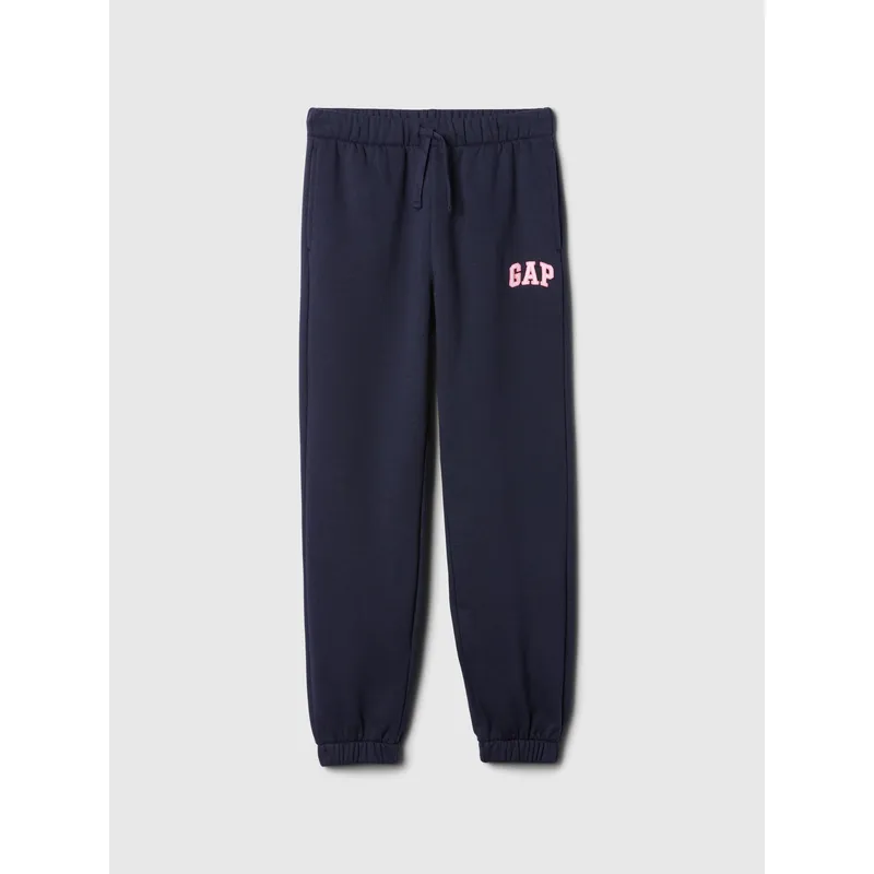 GAP - Pantalón de Buzo Niña Basic Jogger Heritage Azul Gap