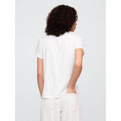 Imagen 2 del producto Polera Mujer Crew Manga Corta Blanco