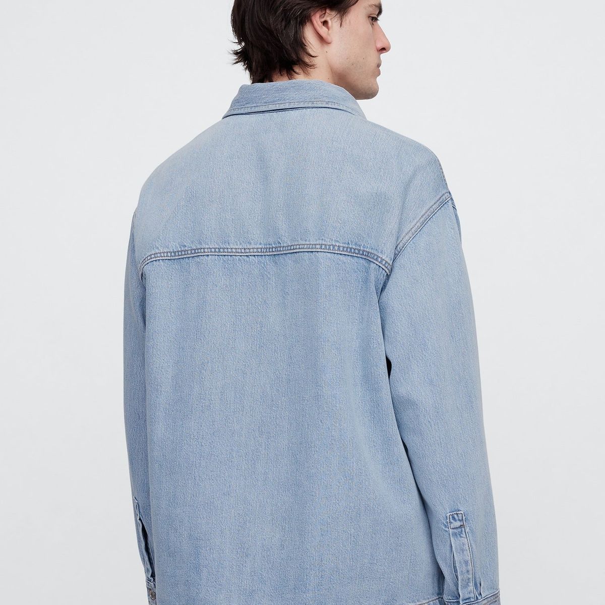 GAP - Chaqueta Hombre Denim Ultrasoft Azul Gap