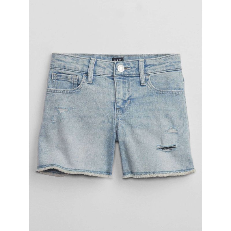 GAP - Short Niña Denim Azul Gap
