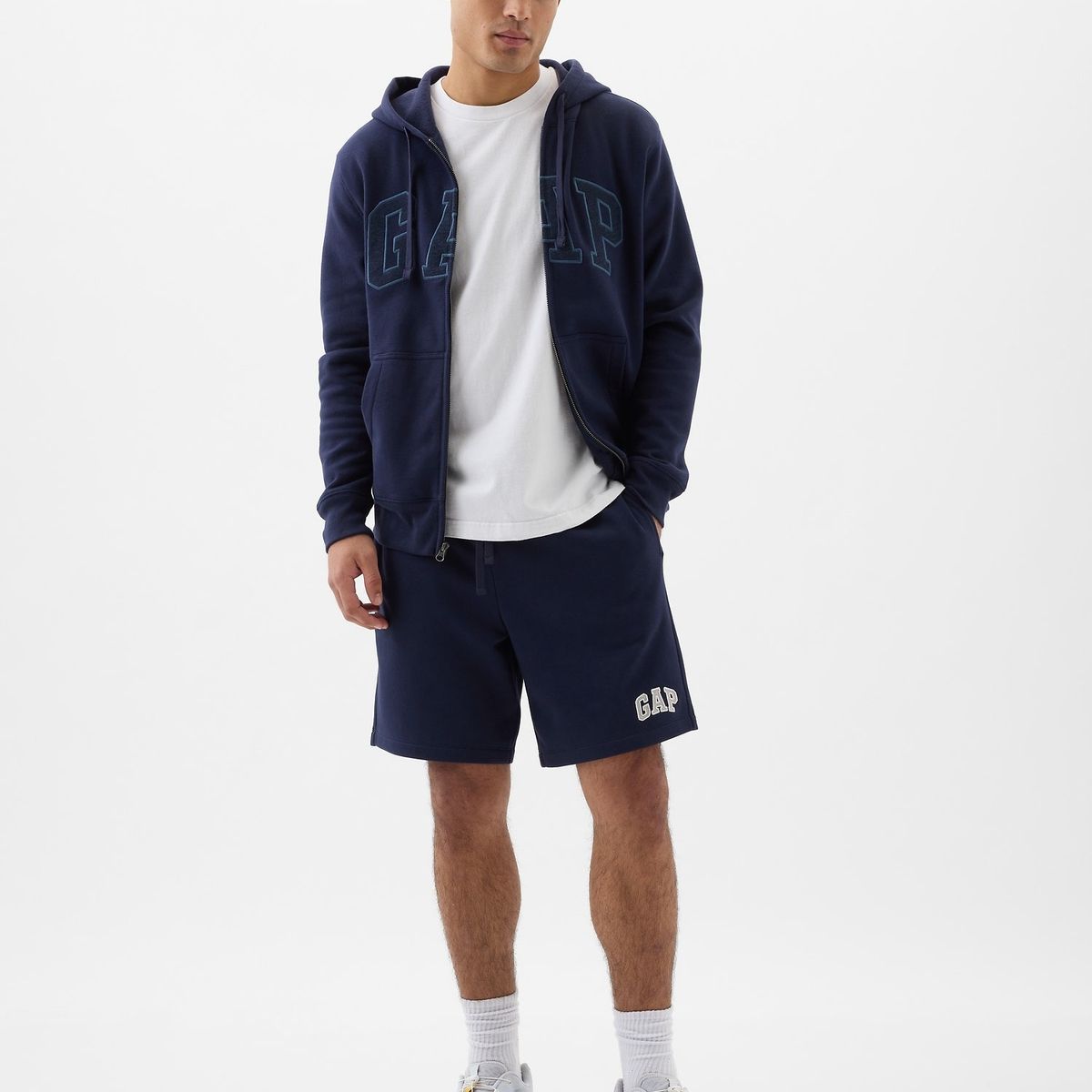 GAP - Short Hombre Logo Azul Gap