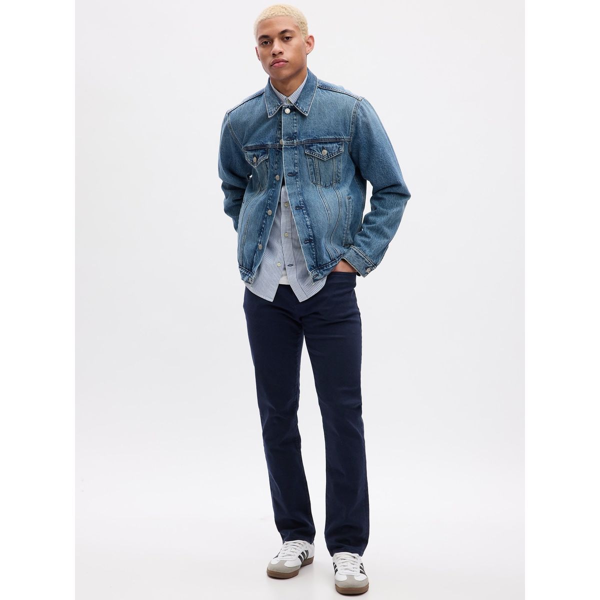 GAP - Jeans Hombre Gap Slim Azul Marino