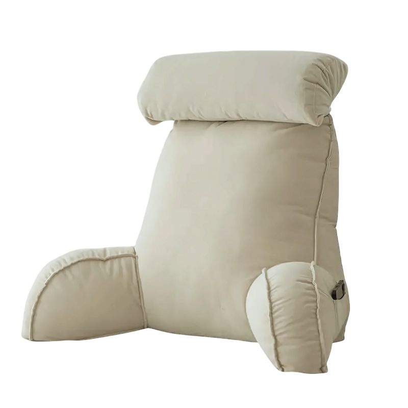 GENERICO - Cojín Reposaespalda Ergonómico Ideal Para Lectura Y Descanso