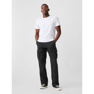 Imagen 1 del producto Pantalón Hombre Straight Cargo Negro