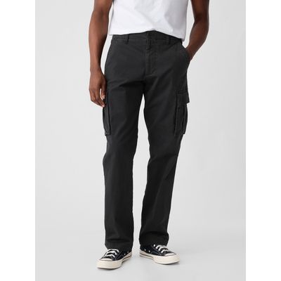 Imagen 2 del producto Pantalón Hombre Straight Cargo Negro