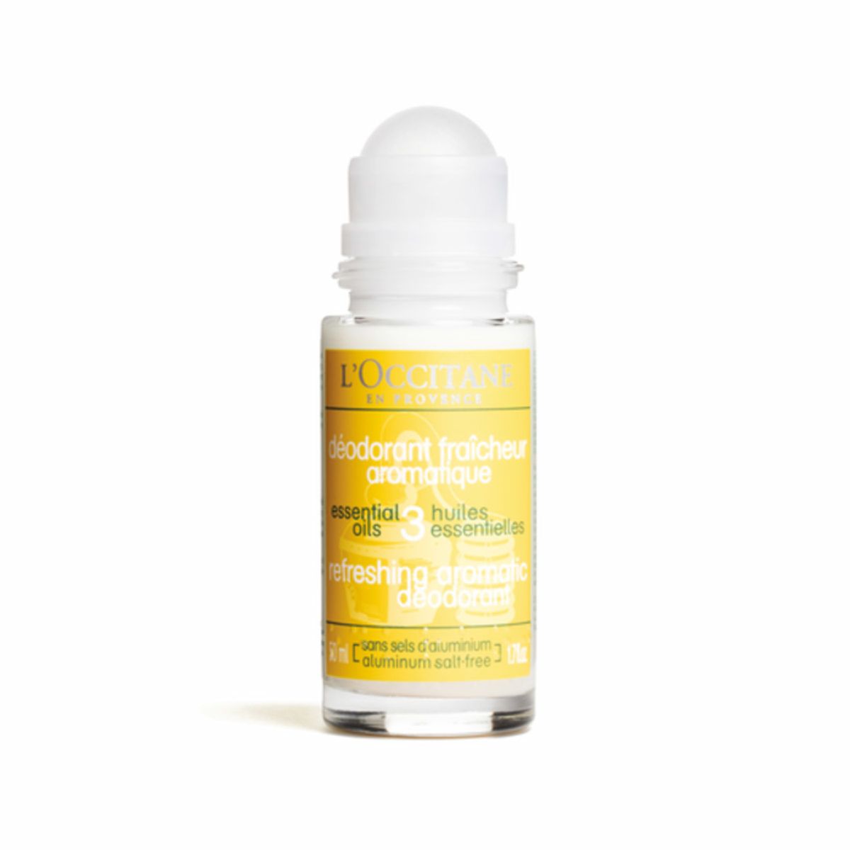 LOCCITANE - Desodorante Roll-On Refrescante Aromacología 50 ml LOCCITANE