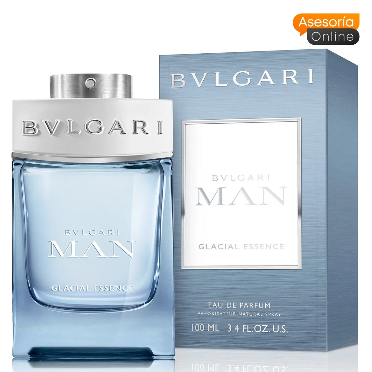 BVLGARI - Perfume Hombre Glacial Essence EDP 100ml Bvlgari