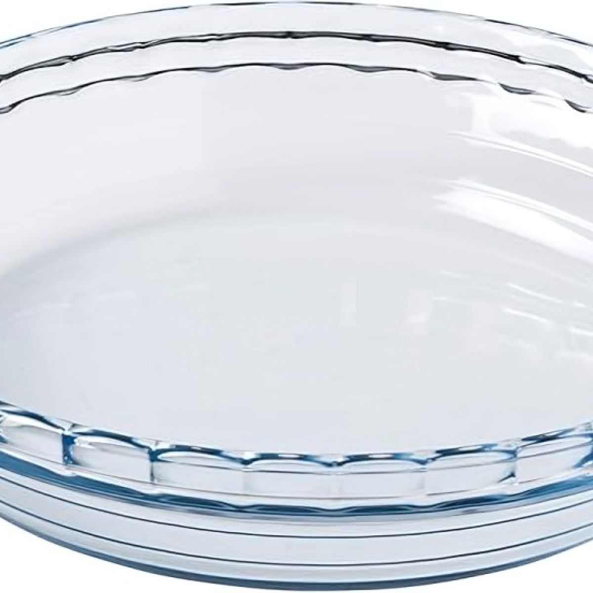 BERGNER - MOLDE CAKE VIDRIO REDONDO ASAS  22CM 13L UNBRA