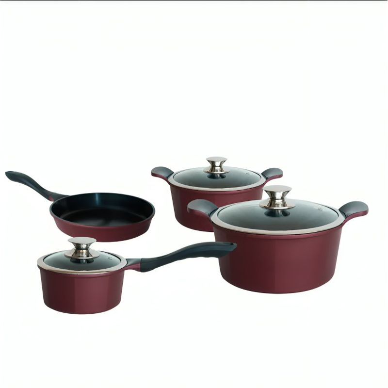 KITCHENWARE - Batería De Cocina 9 Piezas Berries Kitchenware