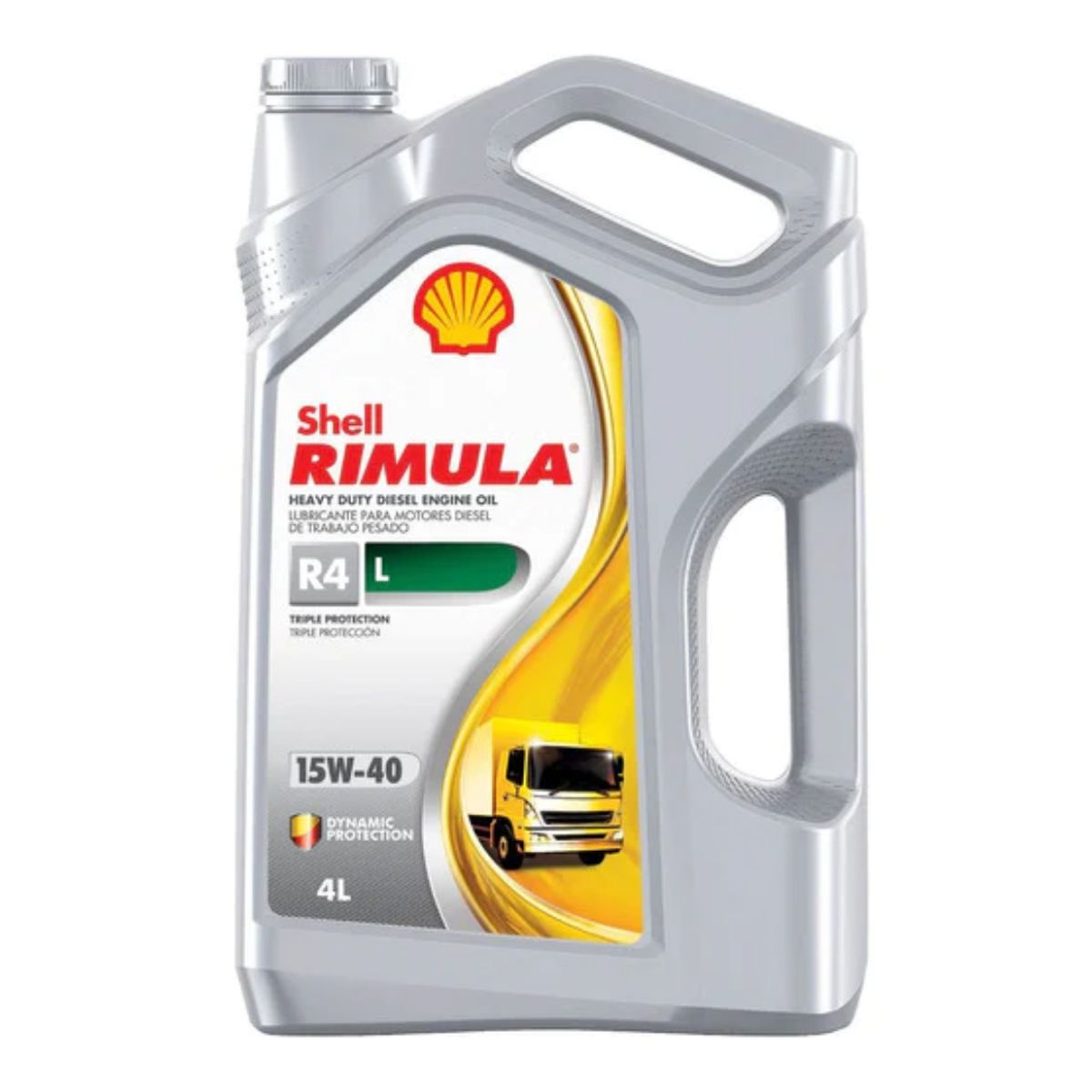 SHELL - Aceite 15w40 Rimula R4 L Shell 4 Litros