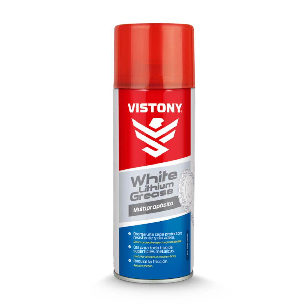 VISTONY - Grasa / Lubricante Cadena De Moto 296 Ml Vistony