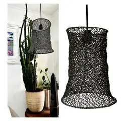 CAROLD STEVENS - Lámpara Colgante Acero Grande.