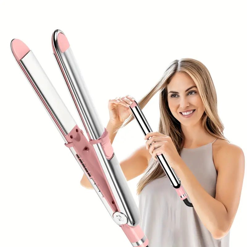 GENERICO - Alisadora curvas y Ondas Straightener Placas de Titanium Onlyou