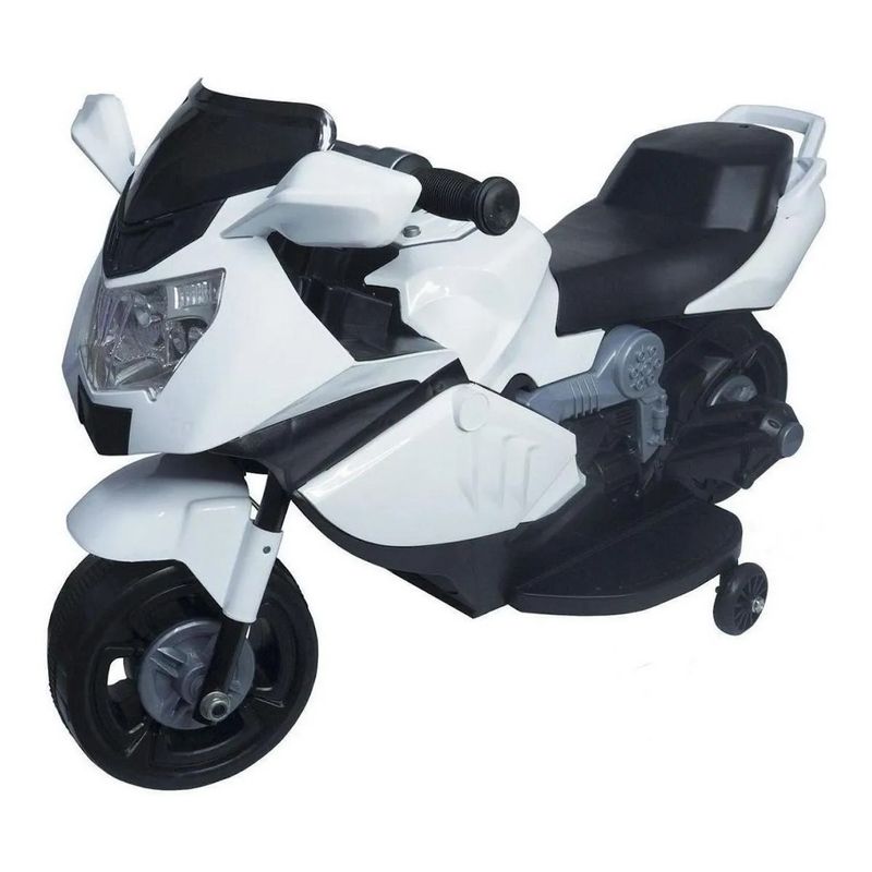 GENERICO - Moto Infantil A Batería Con Luces Y Sonido Antivuelco