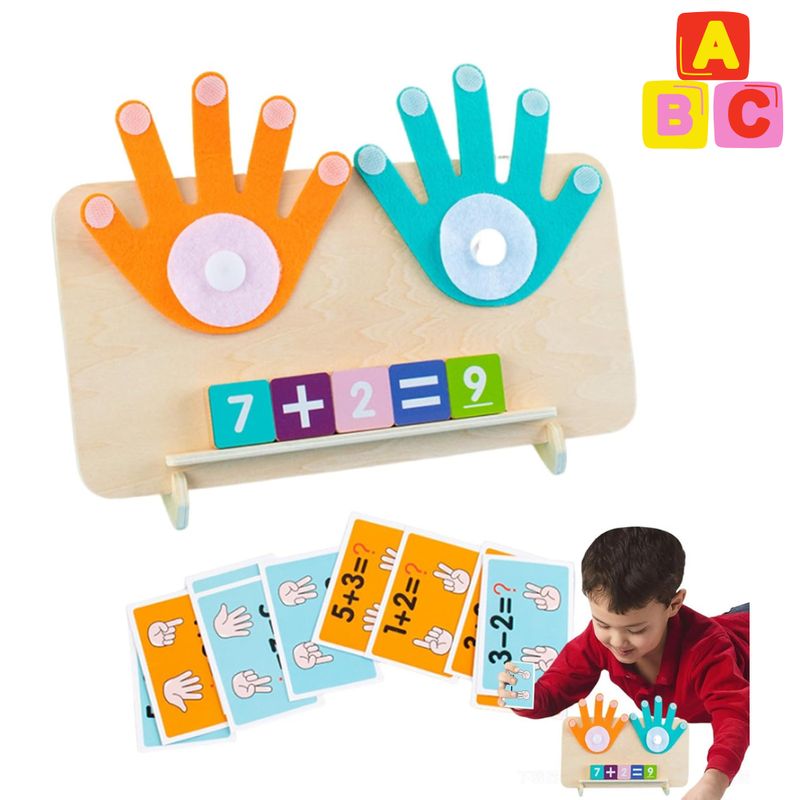 ABC - Tablero Matemático Montessori Juego Educativo Didáctico