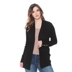 WADOS - CHALECO MANGA LARGA CON BOTONES EN LAS MANGAS