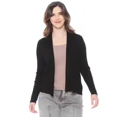 WADOS - CHALECO MANGA LARGA SOLIDO CON BOTONES EN LAS MANGAS