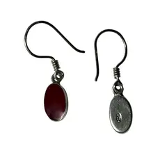 TAETHAI - Aro plata 925 con Cornalina pulida