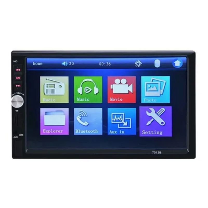 GENERICO - Radio Auto Dos Din Mirror Link Bluetooth Video Usb Pantalla