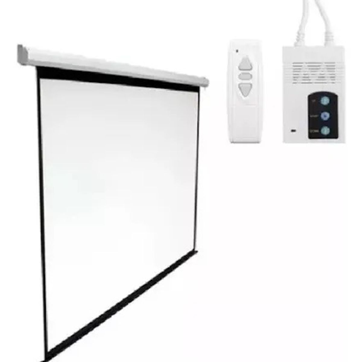 MALIK - Telon Mural Eléctrico 2.00x1.50  para PicoPix NANO