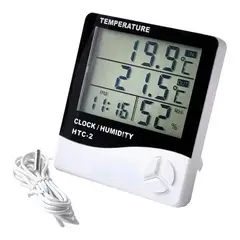 LISM - Higrómetro C/ Sonda Externa Reloj Alarma / 262081