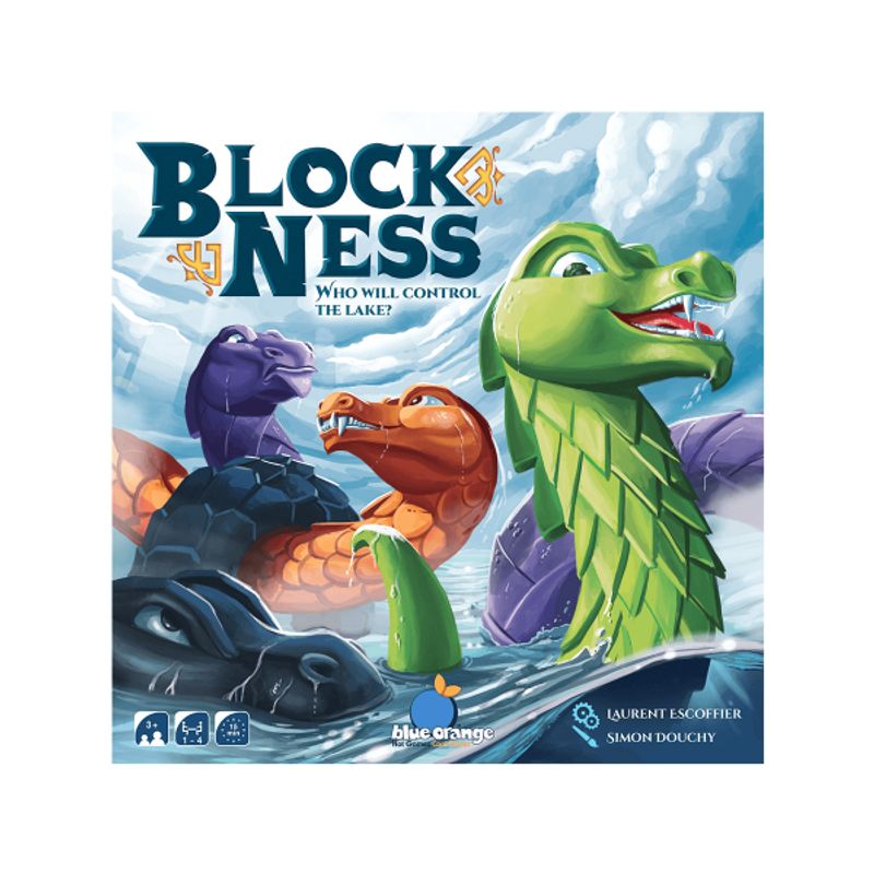 ASMODEE - Blockness Juego de Mesa - Español
