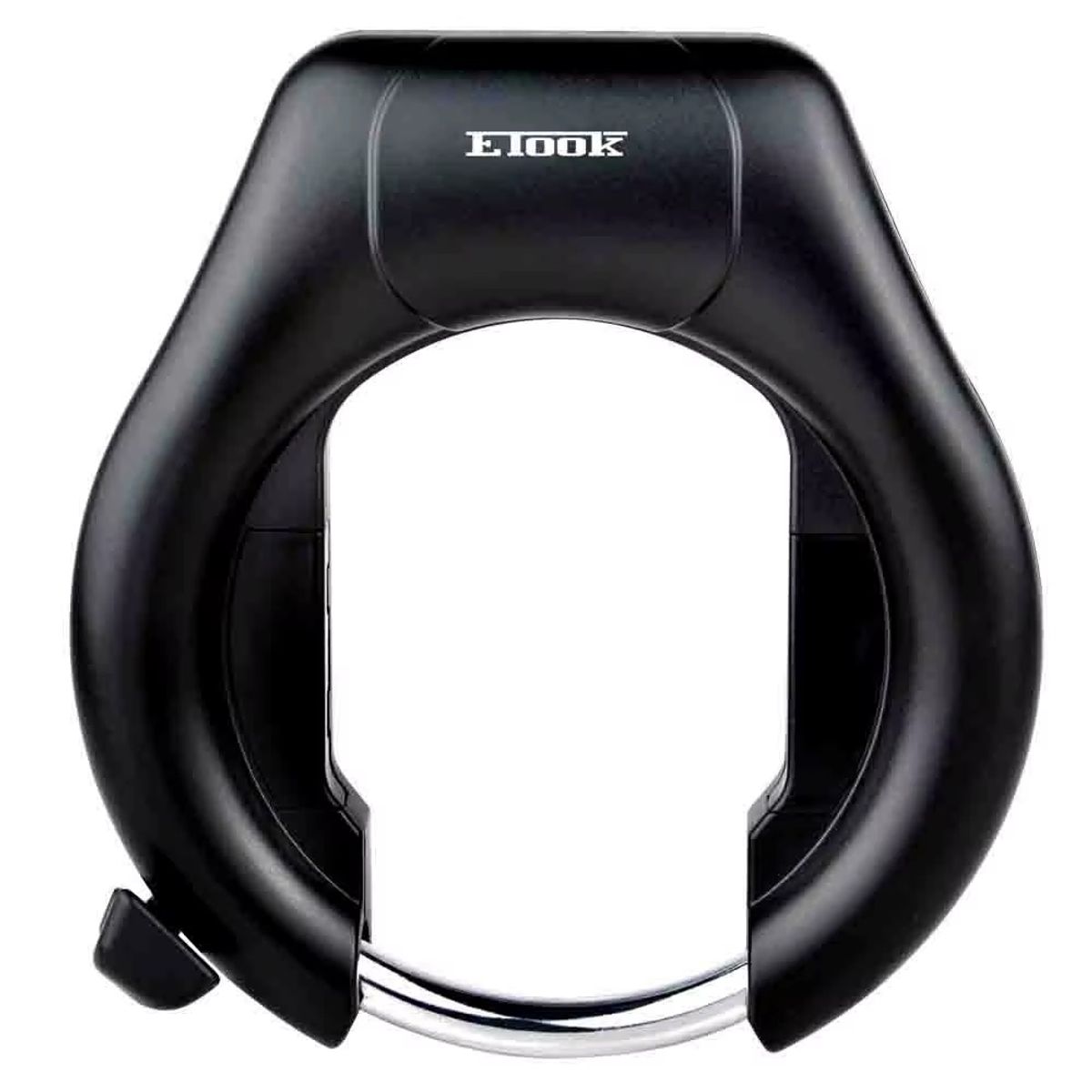 GENERICO - Candado Bicicleta - Antirrobo De Cuadro  Traba Anillo Negro