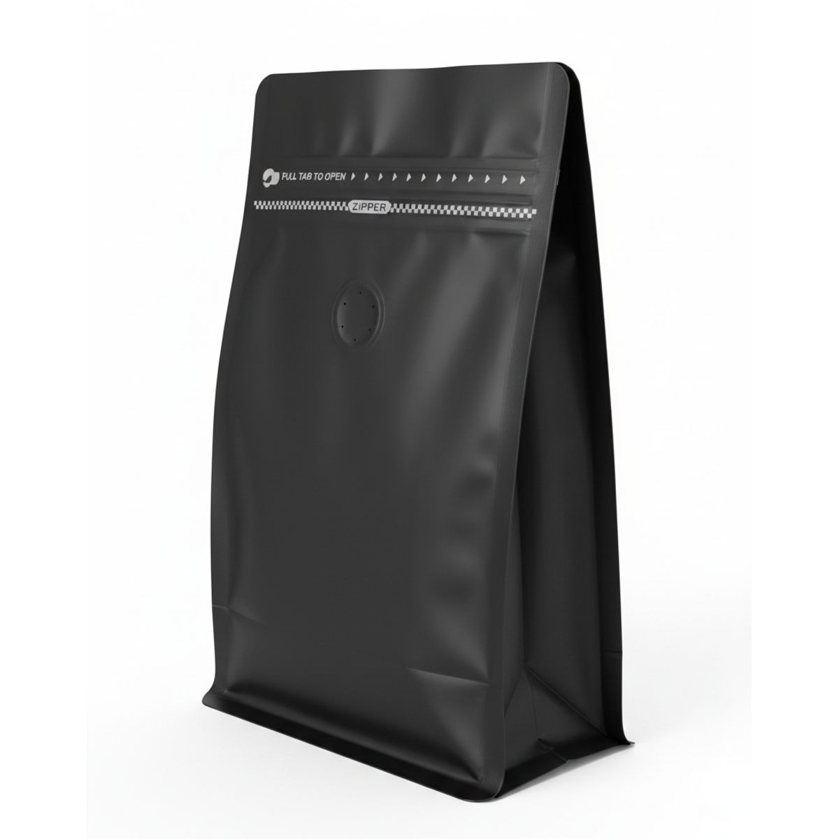 GENERICO - 50 Bolsas 13x20x7 cm Aluminio Negro con Válvula