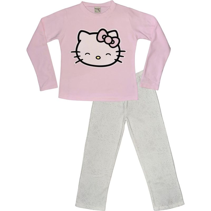 HELLO KITTY - Pijama Micropolar Mujer Hello Kitty