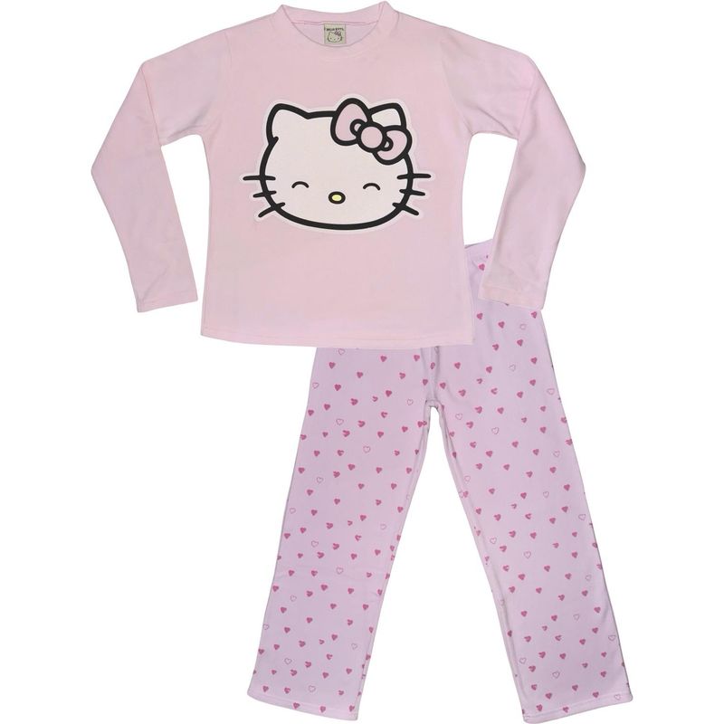 HELLO KITTY - Pijama Micropolar Mujer Hello Kitty