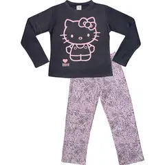 HELLO KITTY - Pijama Micropolar Mujer