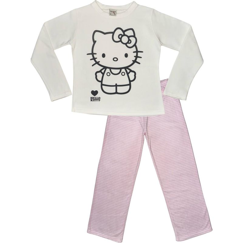 HELLO KITTY - Pijama Micropolar Mujer Hello Kitty