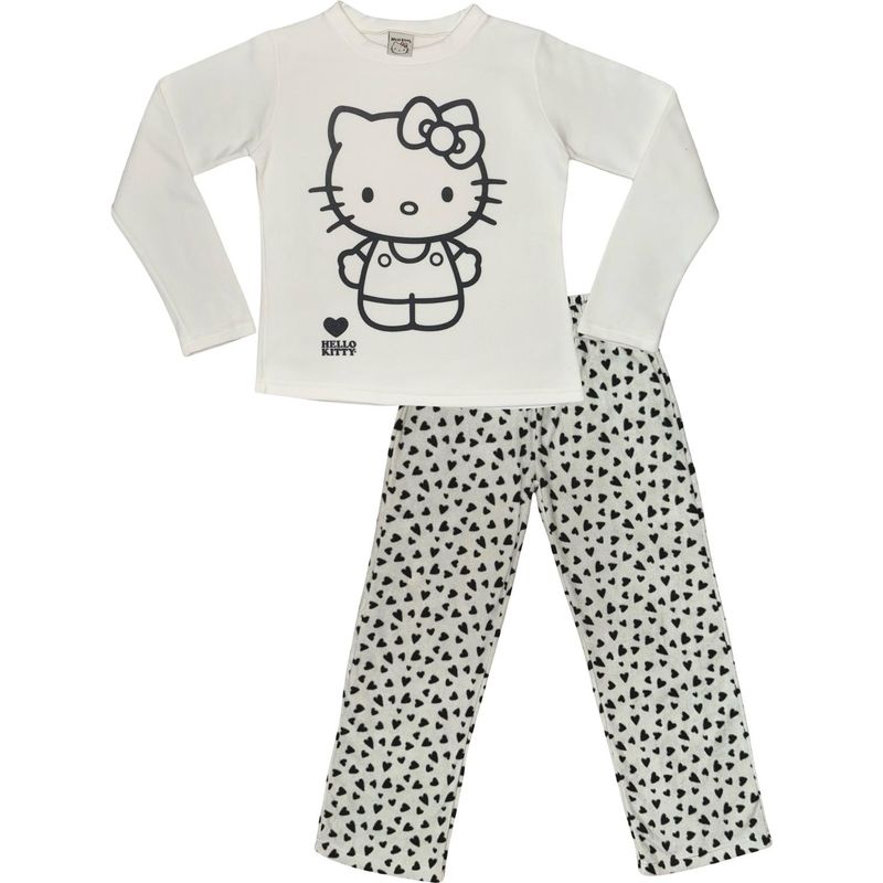 HELLO KITTY - Pijama Micropolar Mujer Hello Kitty