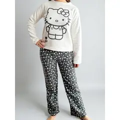 HELLO KITTY - Pijama Micropolar Mujer