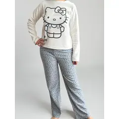 HELLO KITTY - Pijama Micropolar Mujer