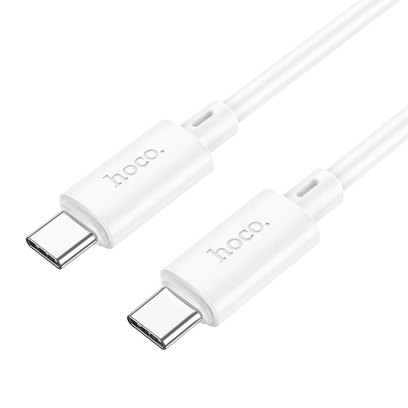 HOCO - Cable Hoco X88 Tipo C a C 60W 2M Blanco Carga Rápida