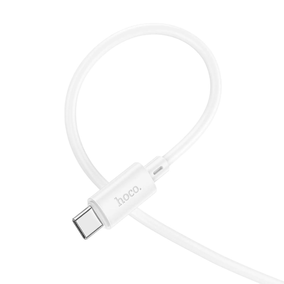 HOCO - Cable Hoco X88 Tipo C a C 60W 2M Blanco Carga Rápida