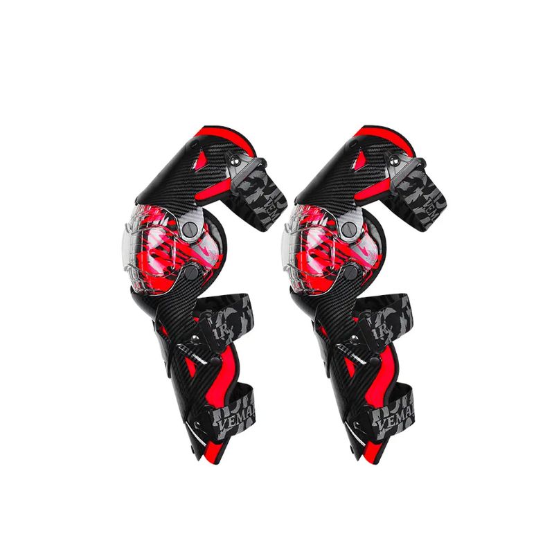 GENERICO - Rodilleras Articuladas PARA Moto bici DEPORTIVAS Original Vemar ALTA CALIDAD