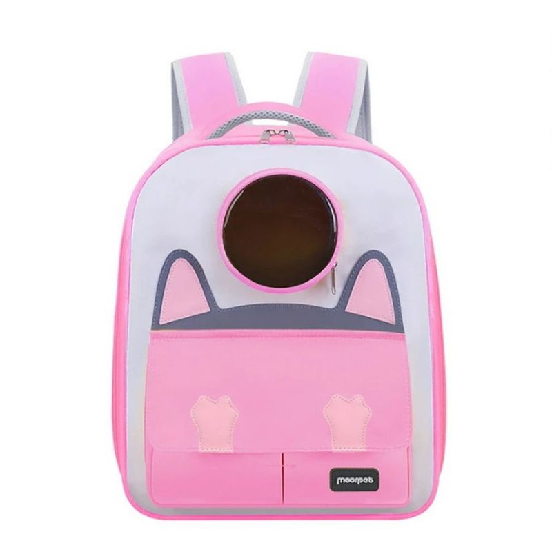 GENERICO - Bolso Mochila De Transporte Para Mascotas Rosa