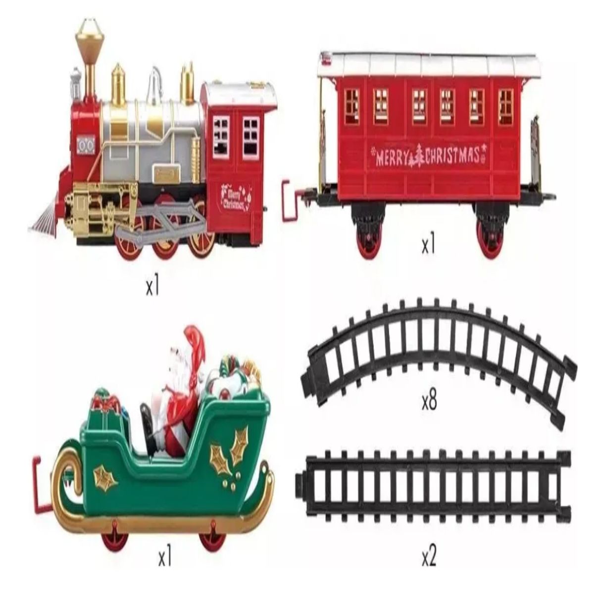 GENERICO - Juguete Tren Locomotora Eléctrico Luces Y Sonido Para Niños