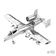 GENERICO - Rompecabezas en Metal 3D Nave automovil variedad