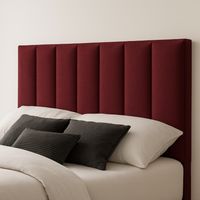 Respaldo De Cama 2 Plazas Turín Burdeo