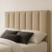 Respaldo De Cama 2 Plazas Turín Beige